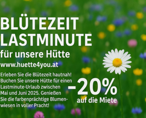 Blütezeit Lastminute