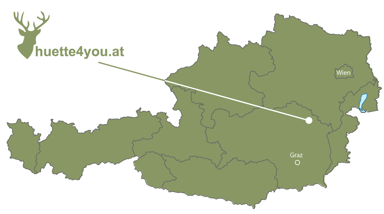 Map – Chalet Firefly & Chalet Romance | HÜTTE4YOU Styria